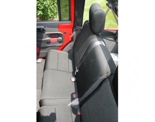 Housse de sièges arrière Néoprène Jeep JK 4 portes noir
