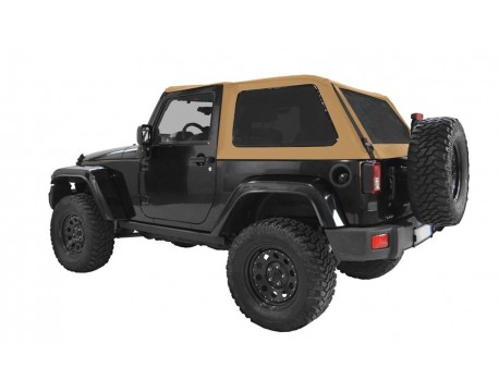 Ultimate fast back top Jeep JK 2 portes - Military green